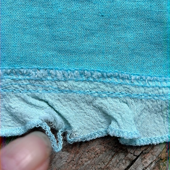 CA Sport vintage linen blend top S-M - Picture 10 of 10